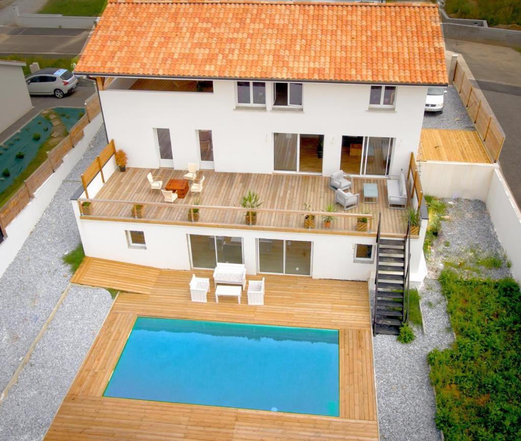 Maison Au Calme Avec Piscine Riviere-Saas-et-Gourby Dış mekan fotoğraf